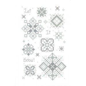 Borduurpatroon Let it Snow!...