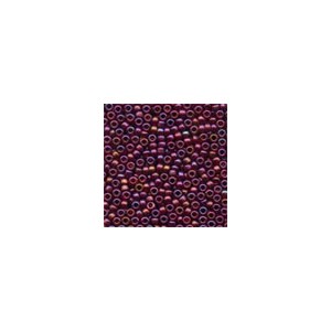 Frosted beads Royal Plum -...