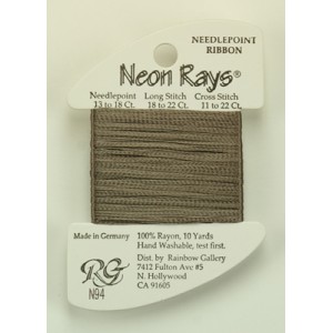Neon Rays Gray - Rainbow...