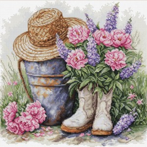Cross stitch kit Garden...