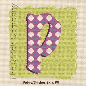 Cross Stitch Chart P -...