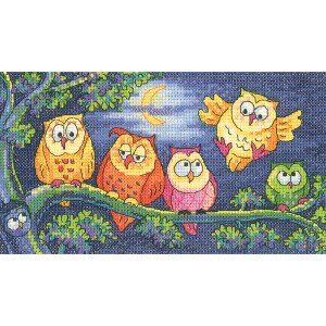 Borduurpakket A Hoot of...
