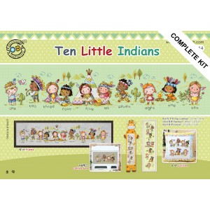 Borduurpakket Ten Little...