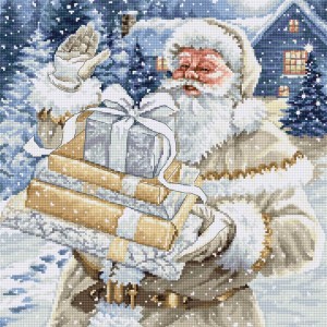 Cross stitch kit Santa and...