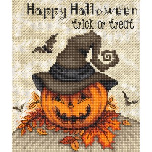 Cross stitch kit Trick or...