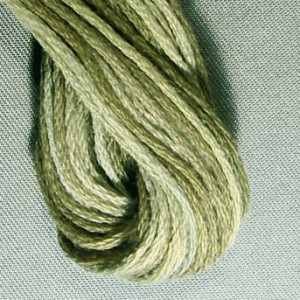 Streng 6-draads Faded Olive...