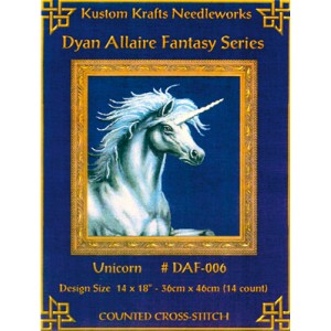 Cross Stitch Chart Unicorn...