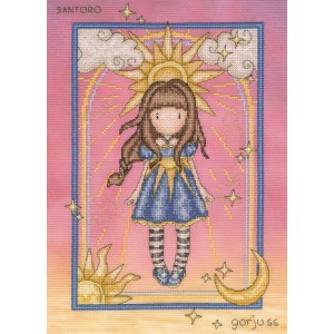 Cross stitch kit Gorjuss -...