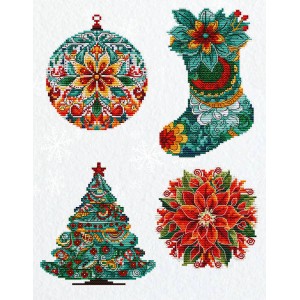 Cross stitch kit Winter...