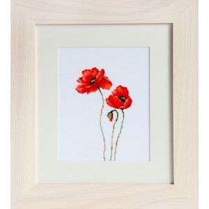 Borduurpakket Poppies - Luca-S