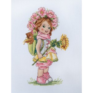 Borduurpakket Summer Girl -...