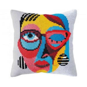 Cushion cross stitch kit...
