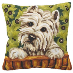 Cushion cross stitch kit...