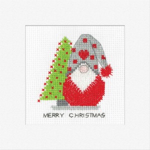Cross stitch kit Gonk Card...