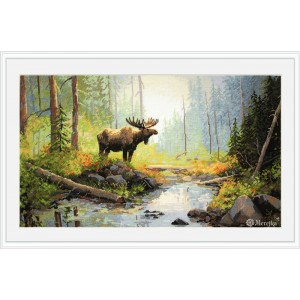 Cross stitch kit Woodland...