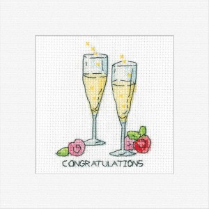 Cross stitch kit Card -...