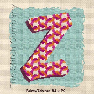 Cross Stitch Chart Z -...
