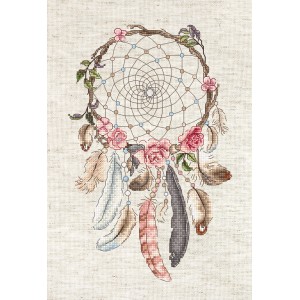 Cross stitch kit Live your...