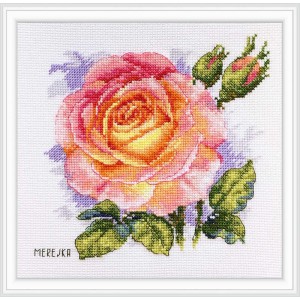 Borduurpakket Rose - Merejka