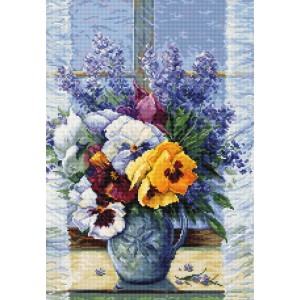 Cross stitch kit Bouquet...
