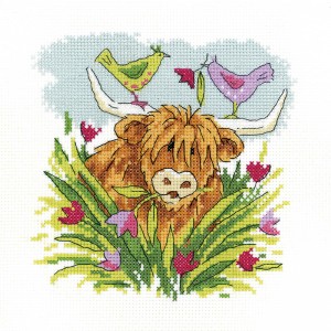 Cross stitch kit Tulip -...