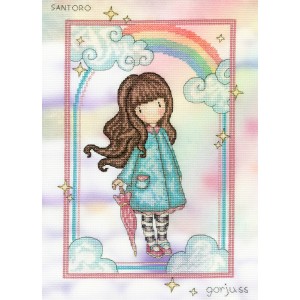 Cross stitch kit Gorjuss -...