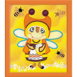 Cross stitch kit Granny Bee...