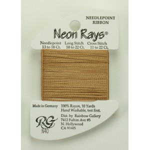Neon Rays Beige - Rainbow...