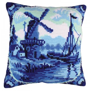 Cushion cross stitch kit...