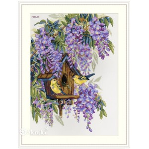 Borduurpakket Wisteria -...