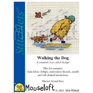 Cross stitch kit Walking...