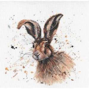 Borduurpakket Hugh the Hare...