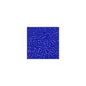 Frosted beads Royal Blue -...