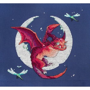 Borduurpakket Dragon - Leti...