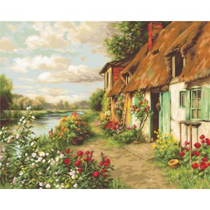 Petit Point borduurpakket...