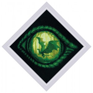 Cross stitch kit Dragon Eye...