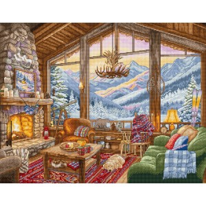 Cross stitch kit Winter...