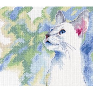 Cross Stitch Kit Feline...