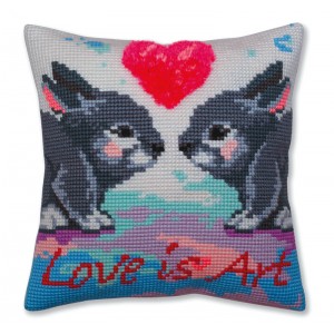 Cushion cross stitch kit...