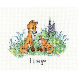 Borduurpakket I Love You -...