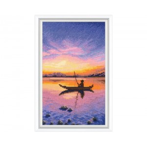Cross stitch kit Alone with...