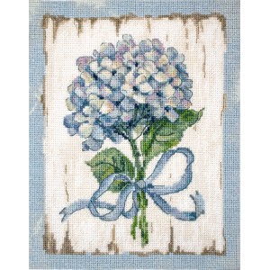 Cross stitch kit Blue II -...