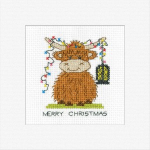 Borduurpakket Highland Card...