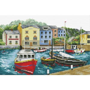 Pre-printed cross stitch...