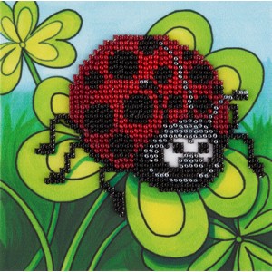 Bead Embroidery Ladybird on...