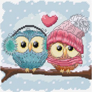 Cross stitch kit Two Cute...