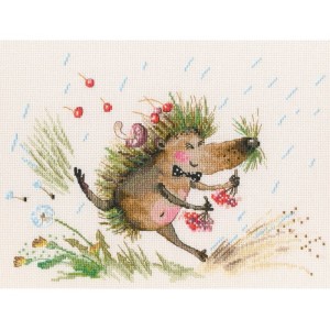 Cross stitch kit Into a...