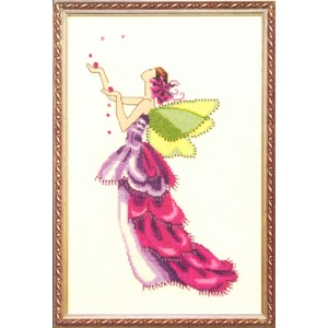 Cross Stitch Chart Orchid -...