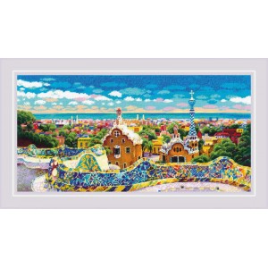 Borduurpakket Park Güell -...