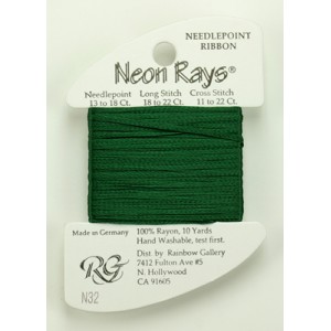 Neon Rays Spruce Green -...